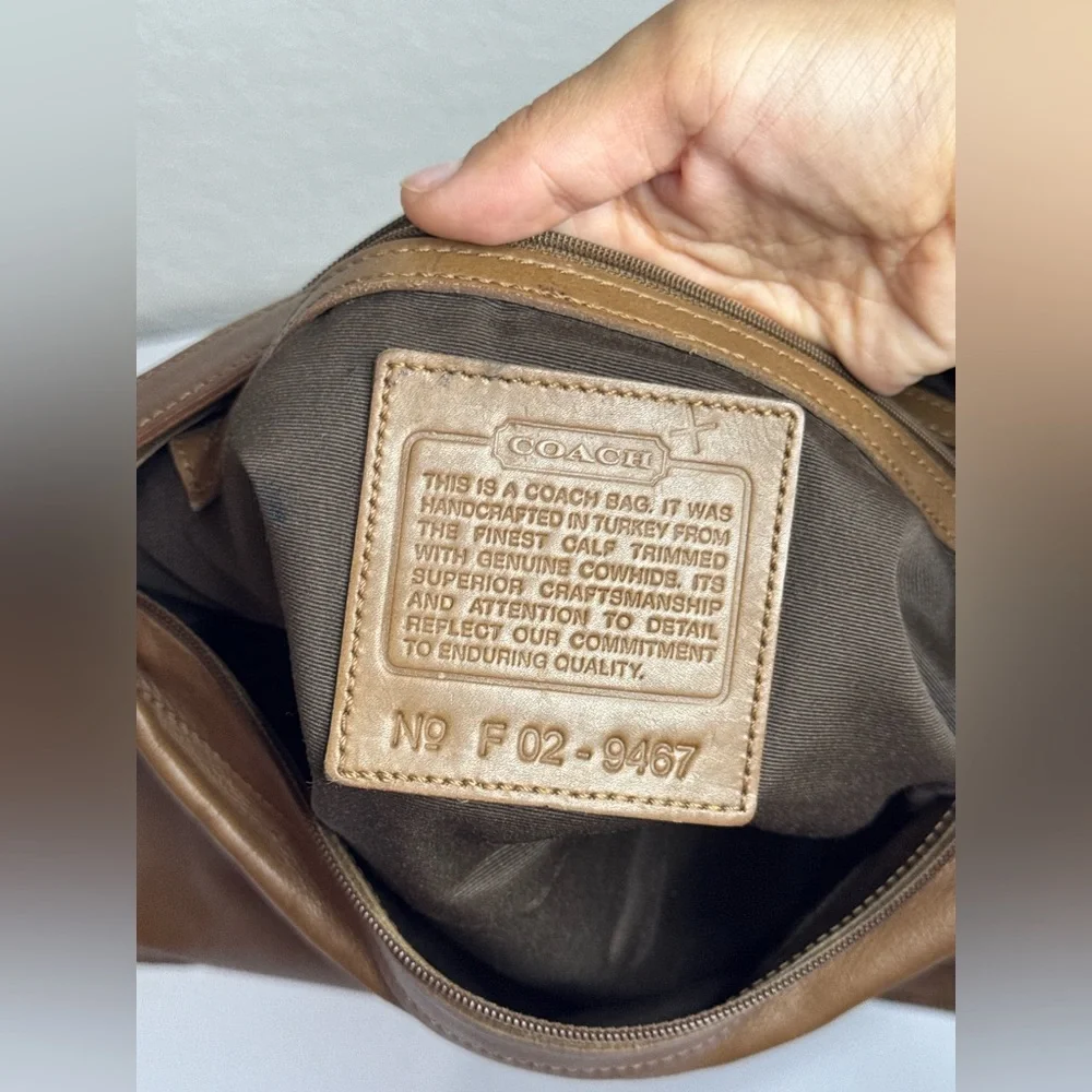 Vintage Coach Lightweight Collection Braided West End Hobo Bag Rare